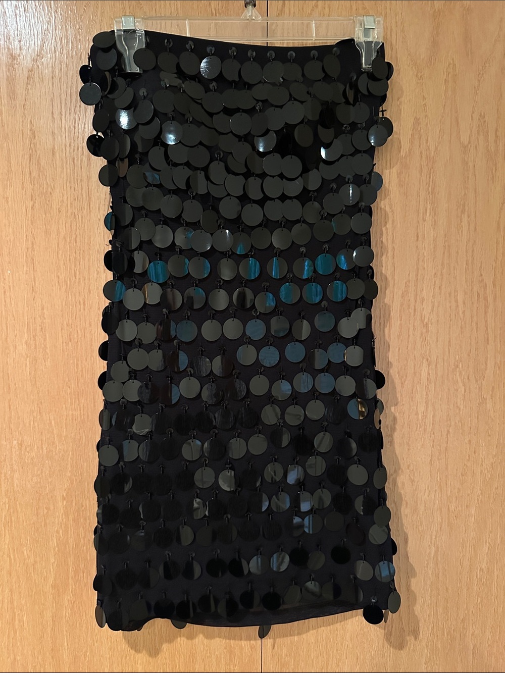 Love Culture Black Sequin Mini Dress